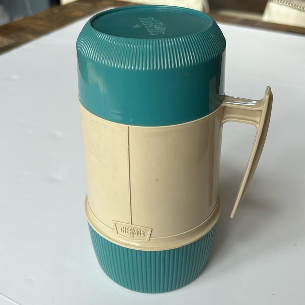 Vintage 70s Wide Mouth Thermos